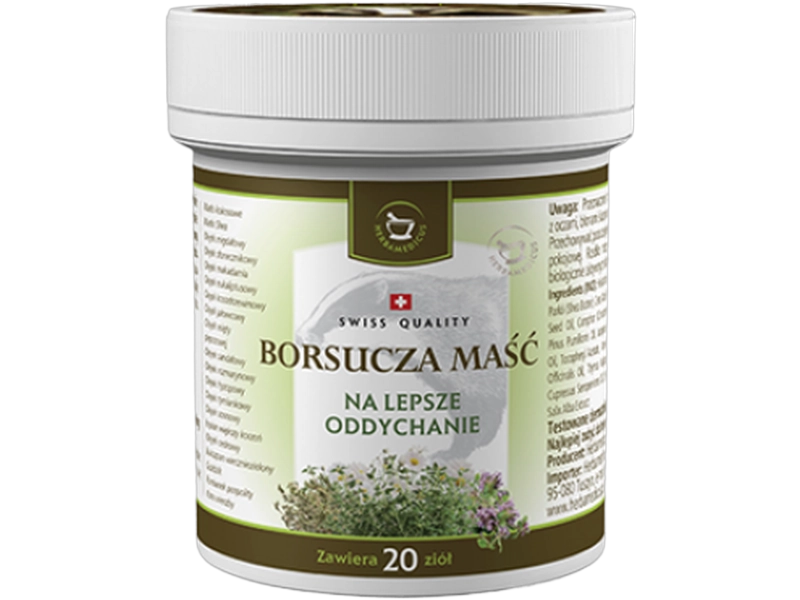 Herbamedicus Borsucza maść, 50 ml