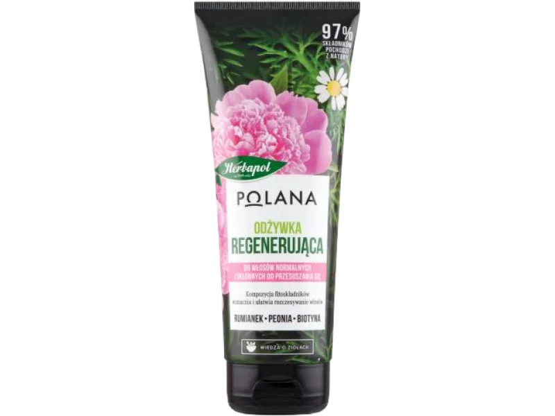 HERBAPOL Odżywka regenerująca do włosów normalnych i skłonnych do przesuszania się, 200 ml