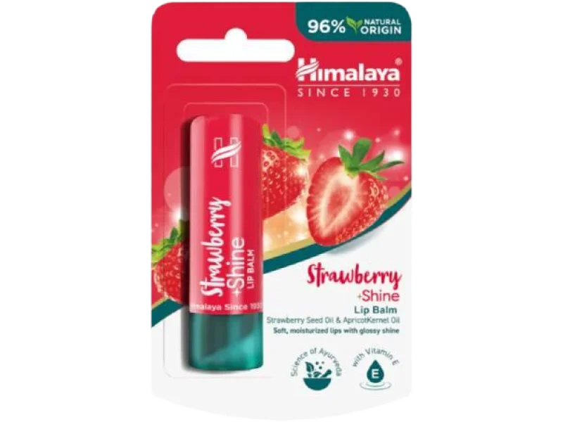 HIMALAYA Balsam do ust truskawka, pomadka, 4,5 g