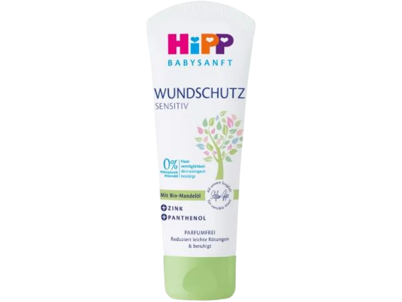 HiPP Babysanft Sensitive Krem przeciw odparzeniom, 75 ml