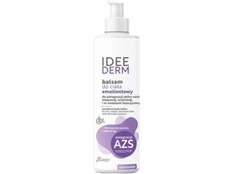 IDEE DERM Emolientowy balsam do skóry ze zmianami łuszczycowymi i AZS, 250 ml