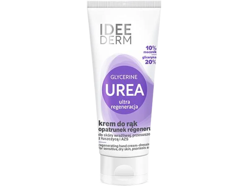 IDEE DERM Glycerine UREA Krem-opatrunek regenerujący do rąk, 75 ml
