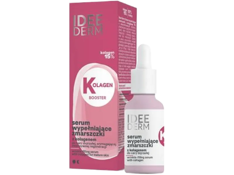 Idee Derm Serum wypełniające zmarszczki z kolagenem 15% do cery dojrzałej, 30 ml