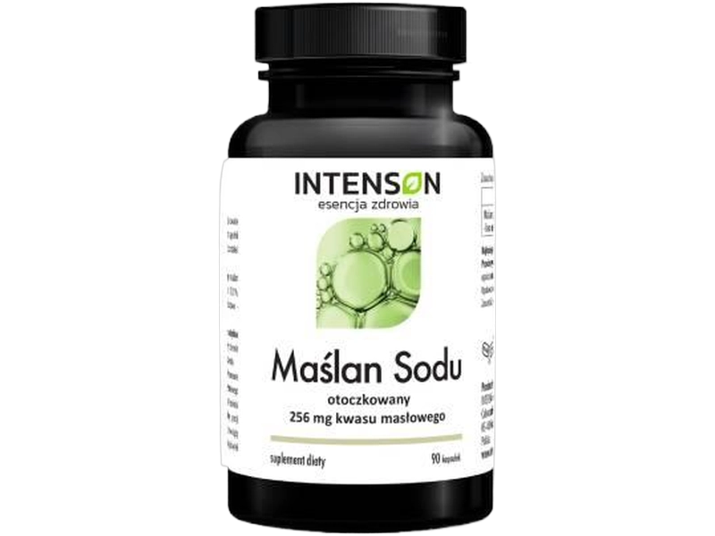 Intenson Maślan sodu, kapsułki, 360 mg, 90 kaps.