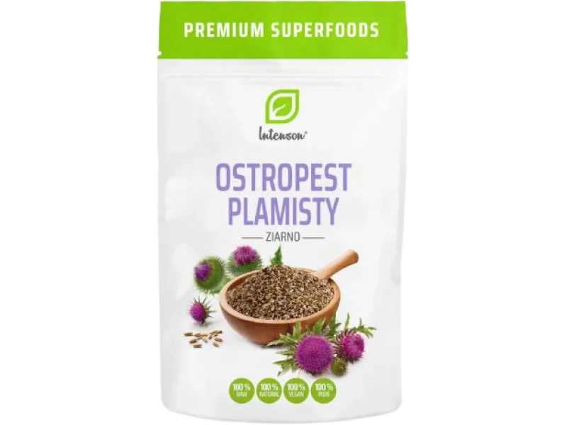 INTENSON Ostropest plamisty ziarno, zioło pojedyncze, 1000 g