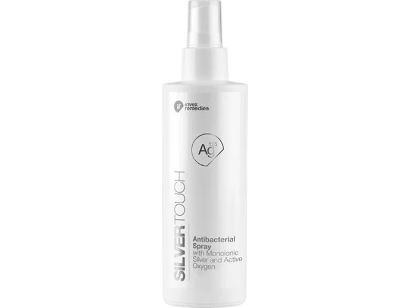 Invex Remedies Silver Touch Ag 125 antybakteryjna ze srebrem monojonowym oraz aktywnym tlenem, mgiełka, 200 ml