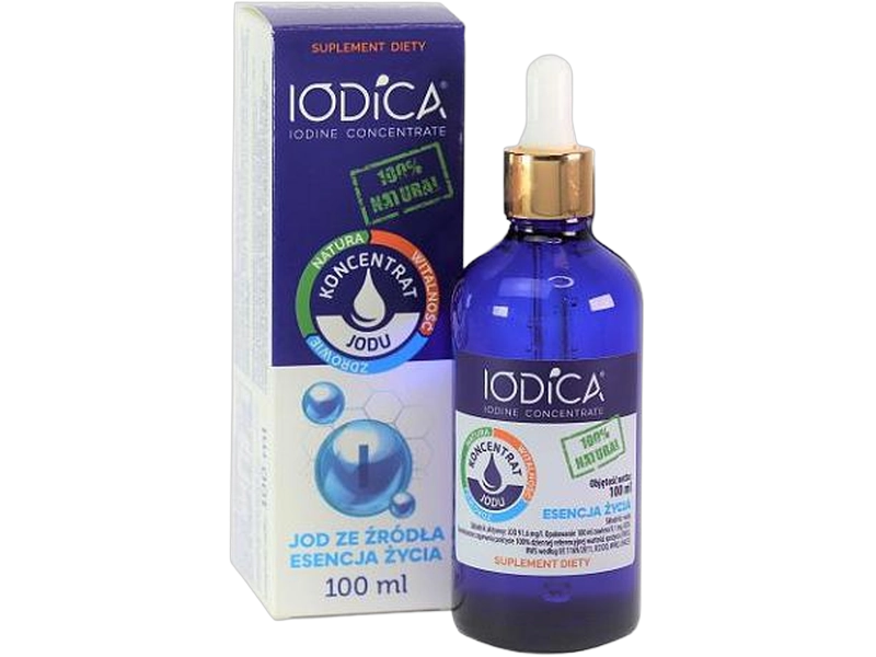 Iodica World naturalny jod koncentrat z minerałami, płyn, 100 ml