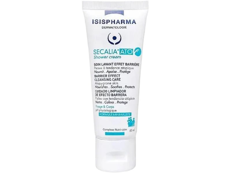 ISISPHARMA Secalia ATO Shower Cream Krem myjący z efektem bariery, 200 ml