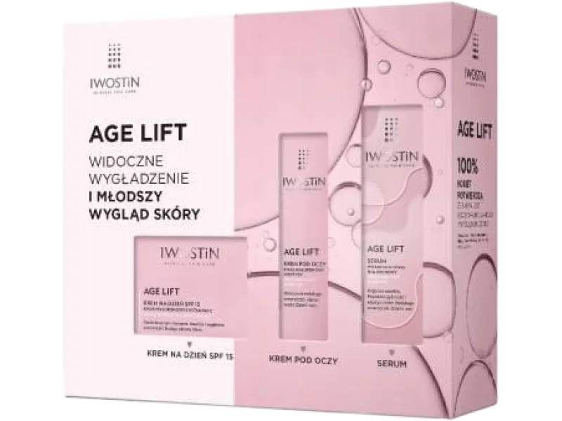 IWOSTIN Age Lift, krem + serum, 50 + 30 + 15 ml