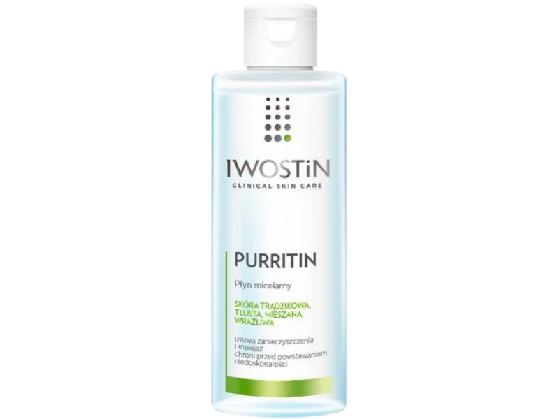 Iwostin Purritin Płyn micelarny, 215 ml