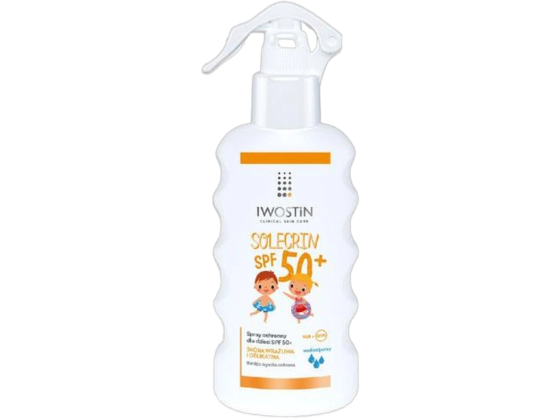 Iwostin Solecrin spray ochronny dla dzieci SPF50+, 175 ml