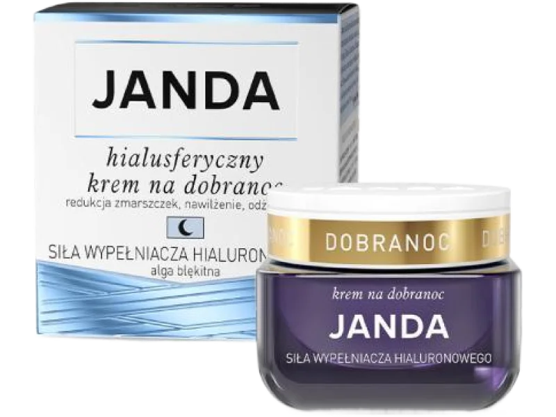 JANDA Hialusferyczny krem na dobranoc, 50 ml