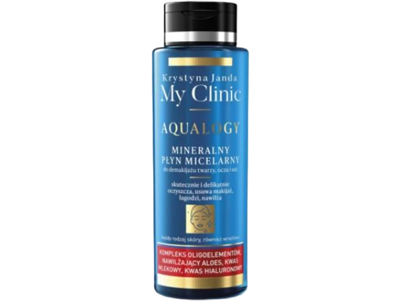 JANDA My Clinic Aqualogy Mineralny płyn micelarny, 400 ml