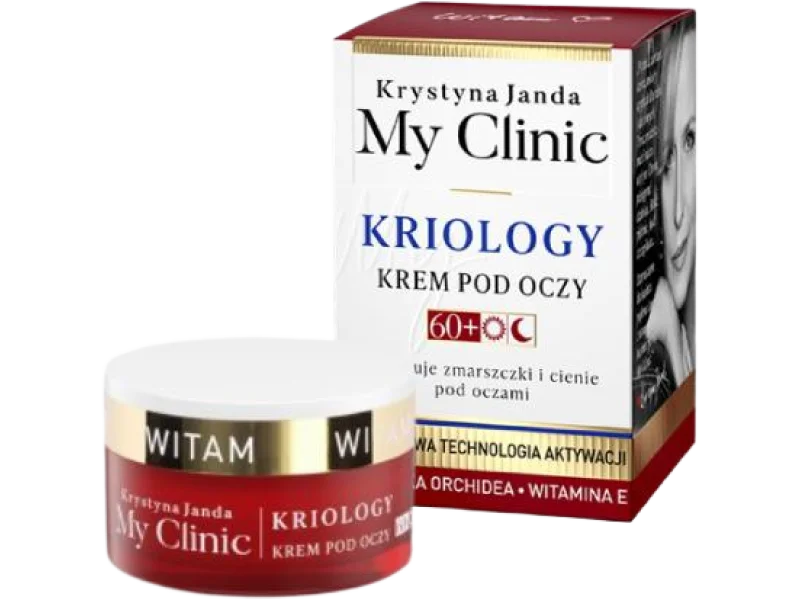 JANDA My Clinic KRIOLOGY Krem pod oczy 60+, 15 ml