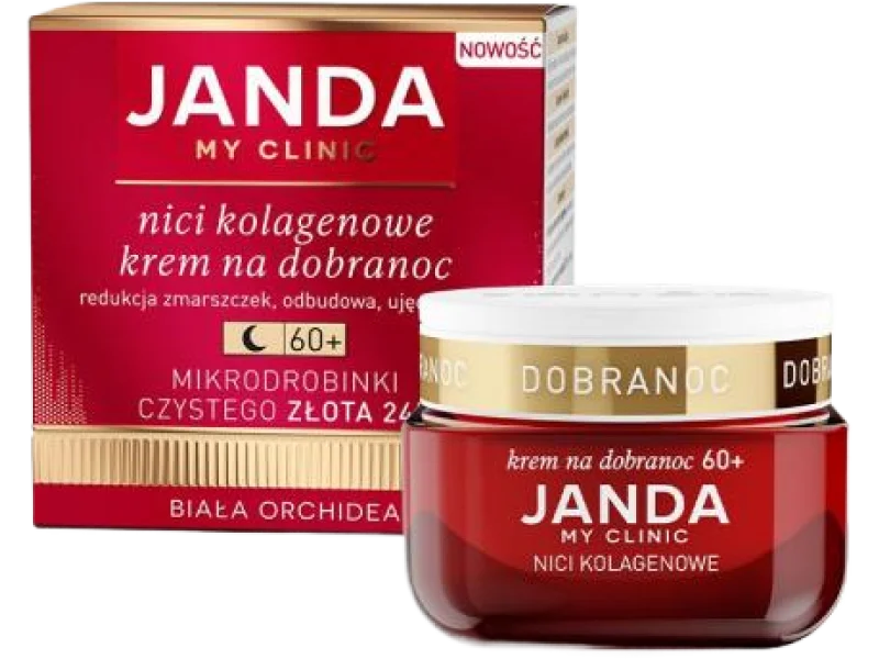 JANDA Nici kolagenowe Krem do twarzy na dobranoc 60+, 50 ml