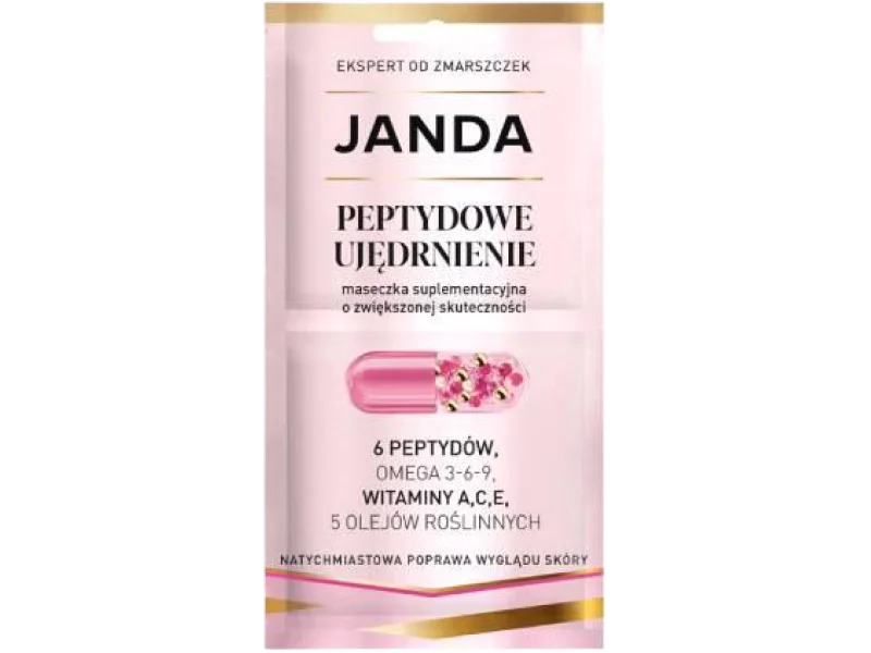 JANDA Peptydowe Ujędrnienie Maseczka suplementacyjna, maska, 8 ml
