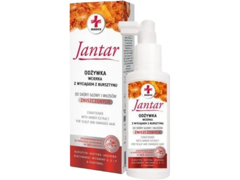 JANTAR MEDICA Odżywka do włosów bursztyn z atomizerem, spray, 100 ml