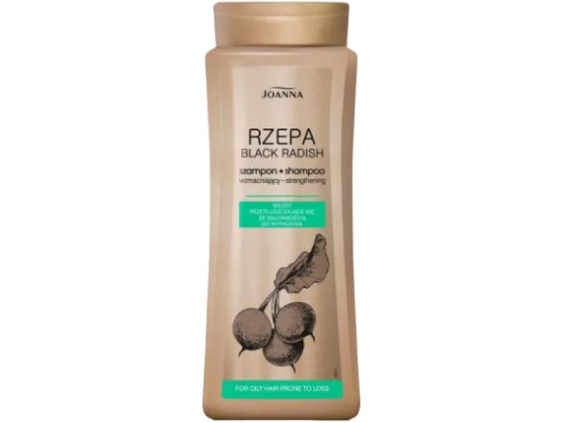 JOANNA Rzepa Wzmacniający szampon do włosów przetłuszczających się, ze skłonnością do wypadania, 400 ml