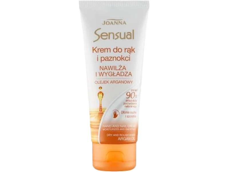 Joanna Sensual krem do rąk i paznokci olejek arganowy, 100 g