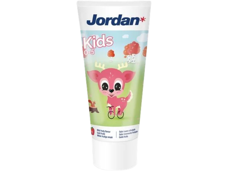 Jordan Kids dla dzieci 0-5 lat, pasta, 500 ppm, 50 ml