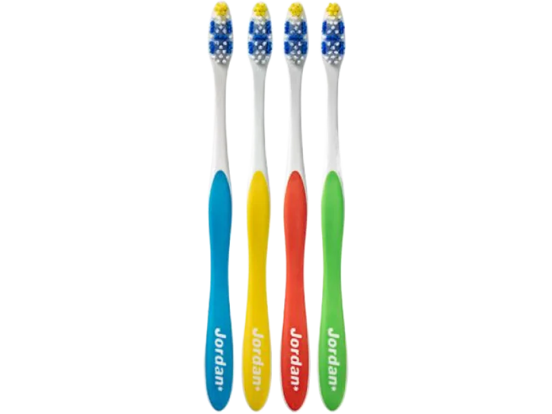 JORDAN Total Clean Szczoteczka do zębów miękka, sprzęt medyczny, 1 szt.