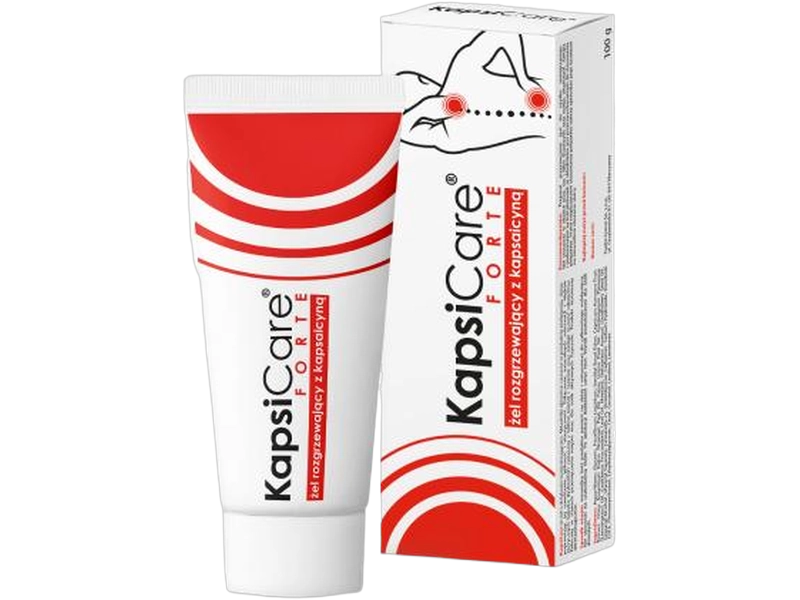 Kapsicare Forte żel rozgrzewający z kapsaicyną, 100 ml