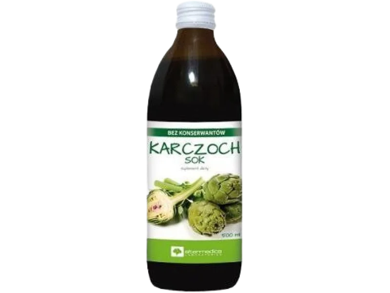 Karczoch sok, płyn, 500 ml