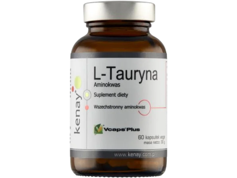 KENAY L-Tauryna, kapsułki, 500 mg, 60 kaps.