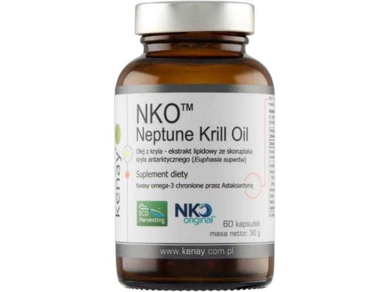 Kenay Neptune Krill oil, kapsułki, 60 kaps.