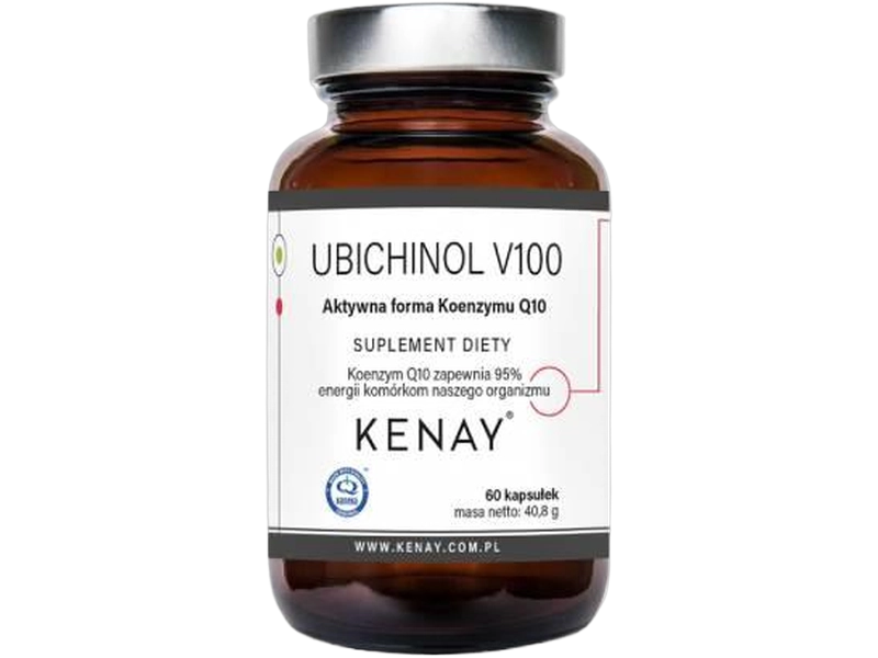 Kenay Ubichinol V100 Q10, kapsułki, 100 mg, 60 kaps.