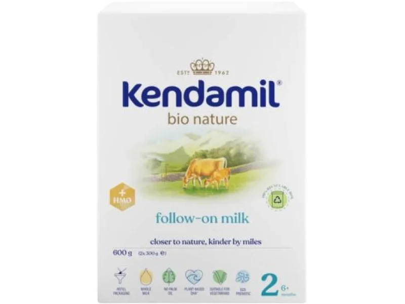 Kendamil BIO Nature 2 HMO+ Mleko następne dla niemowląt 6-12 miesięcy, proszek, 600 g