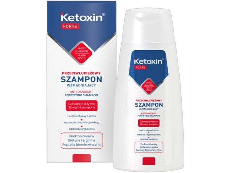 Ketoxin Forte szampon przeciwłupieżowy wzmacniający, 200 ml