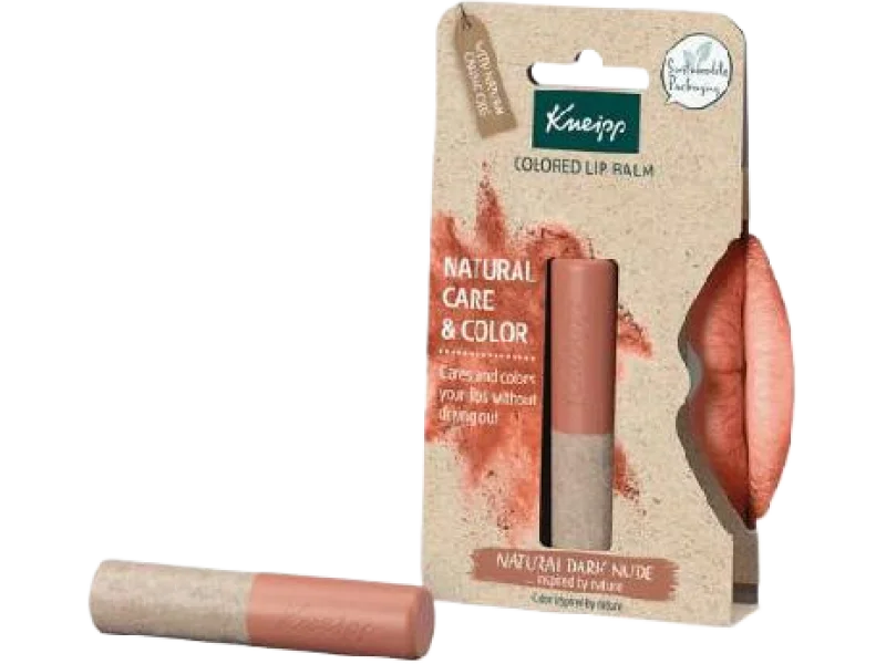Kneipp Natural Care&Color koloryzujący do ust Natural Dark Nude, balsam, 3,5 g