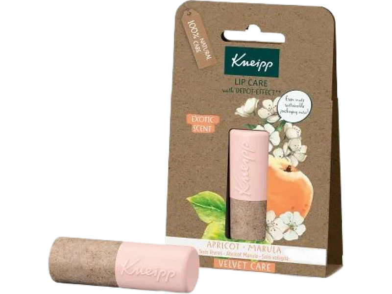 Kneipp Velvet Care balsam do ust brzoskwinia i marula, 4.7 g