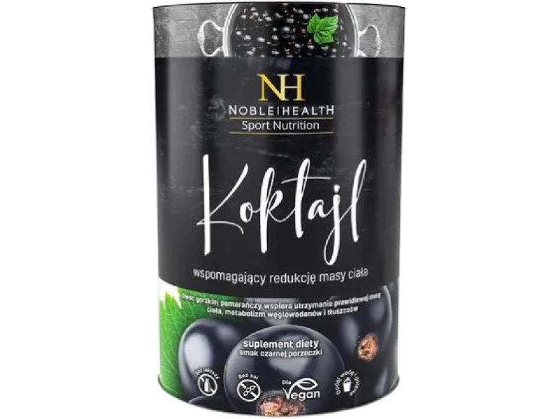 Koktajl wspomagający redukcję masy ciała Paulina Sykut-Jeżyna – smak czarna porzeczka, proszek, 150 g