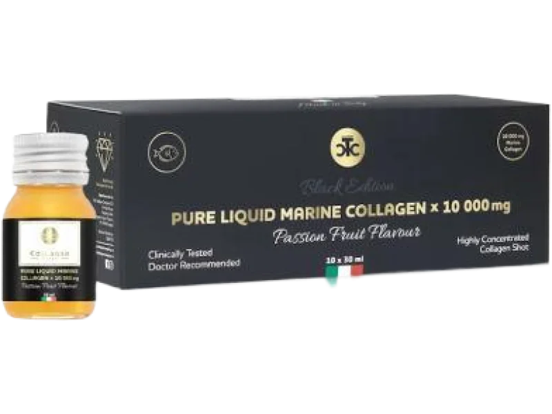 Kolagen morski, smak marakuji, płyn, 10 ml