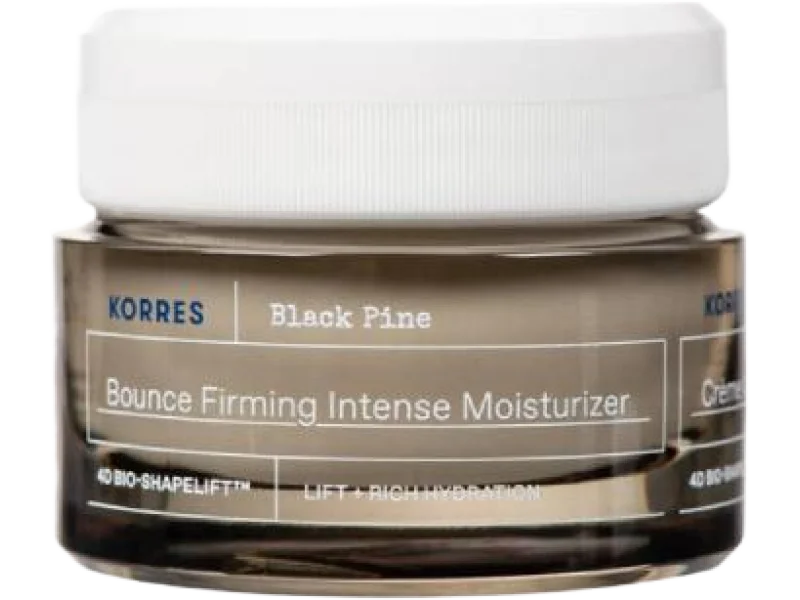 KORRES BLACK PINE Krem ujędrniający na dzień do cery suchej, 40 ml