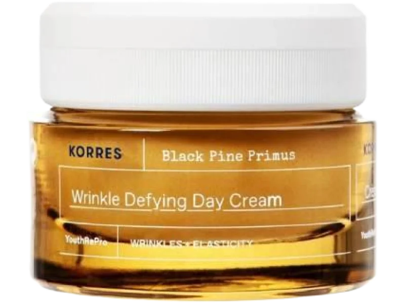 Korres Black Pine Primus Przeciwzmarszczkowy krem na dzień, 40 ml