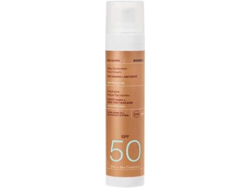 KORRES Red Grape Krem do twarzy SPF50, 50 ml
