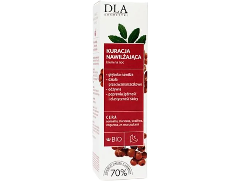 Kuracja nawilżająca na noc, krem, 30 g