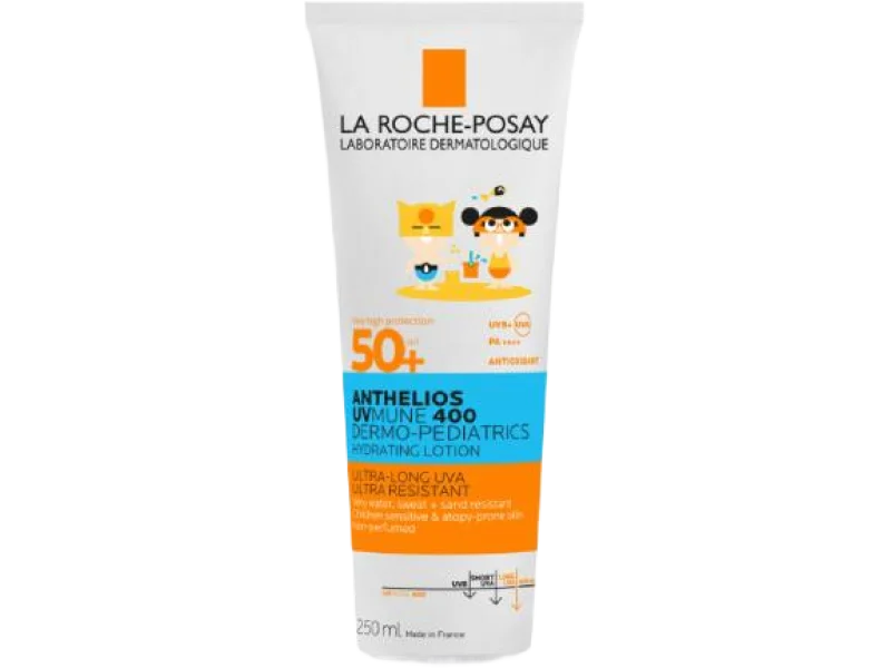 LA ROCHE-POSAY ANTHELIOS UV PEDIATRICS LAIT Mleczko dla dzieci SPF50+, 250 ml