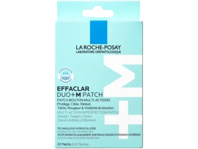 La Roche-Posay Effaclar Duo+M wielofunkcyjne plasterki na pryszcze, 22 szt.