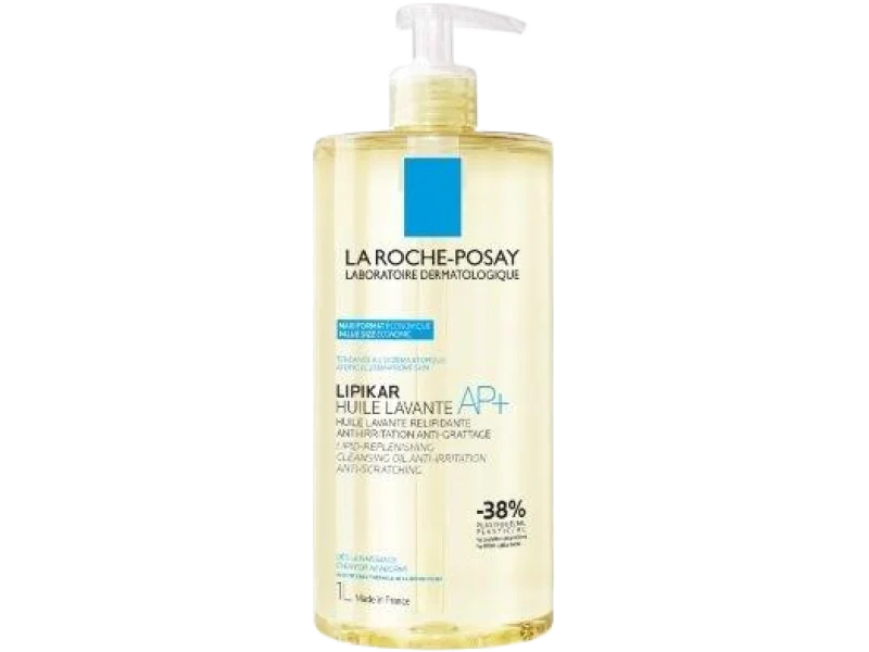 La Roche-Posay Lipikar Oil AP+ olejek myjący uzupełniający poziom lipidów, płyn na skórę, 1000 ml
