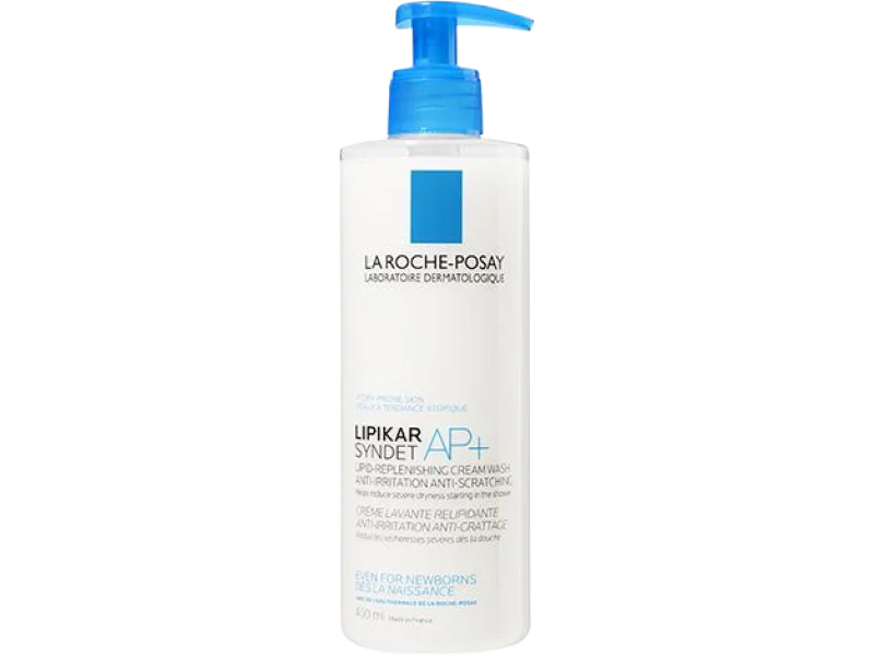 La Roche-Posay Lipikar Syndet AP+ Ultradelikatny krem myjący do ciała, 400 ml