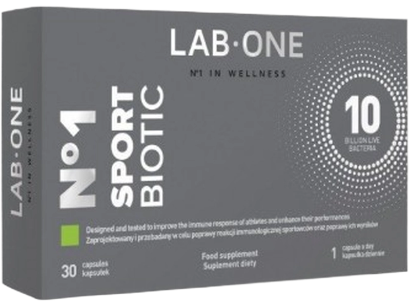Lab One N°1 Sportbiotic probiotyk, kapsułki, 30 kaps.