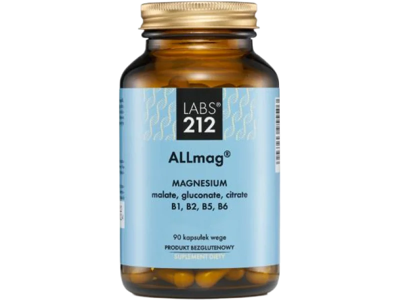 LABS212 ALLmag Magnesium, kapsułki, 90 kaps.