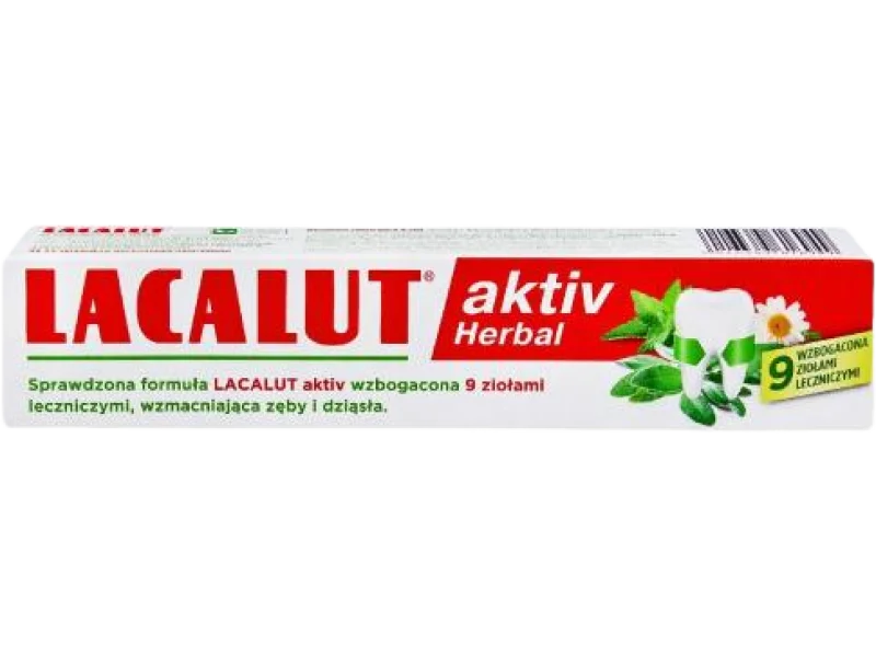 LACALUT Activ Herbal, pasta, 75 ml