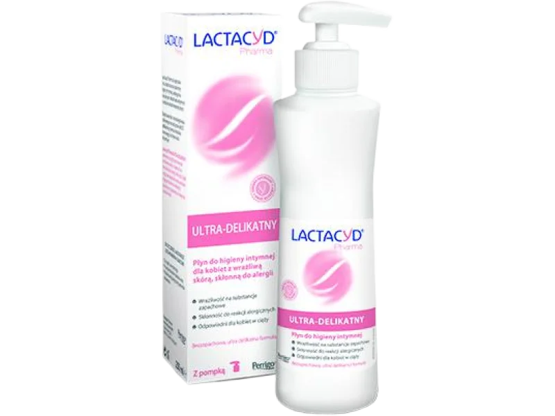 LACTACYD PH ULTRA-DELIKATNY Płyn ginekologiczny, 250 ml