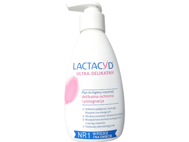 Lactacyd ultra-delikatny, płyn, 200 ml