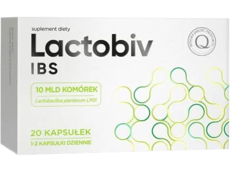 Lactobiv IBS, kapsułki, 20 kaps.